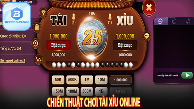 Chiến Thuật Chơi Tài Xỉu Online